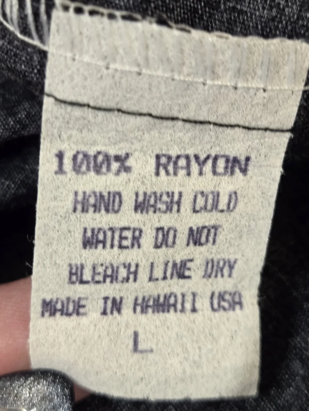 Royal Hawaiian Black Gold Maxi Dress Sleeveless Size Large